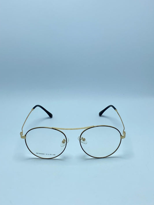 ROUNDED  METAL FRAME FOR WOMEN