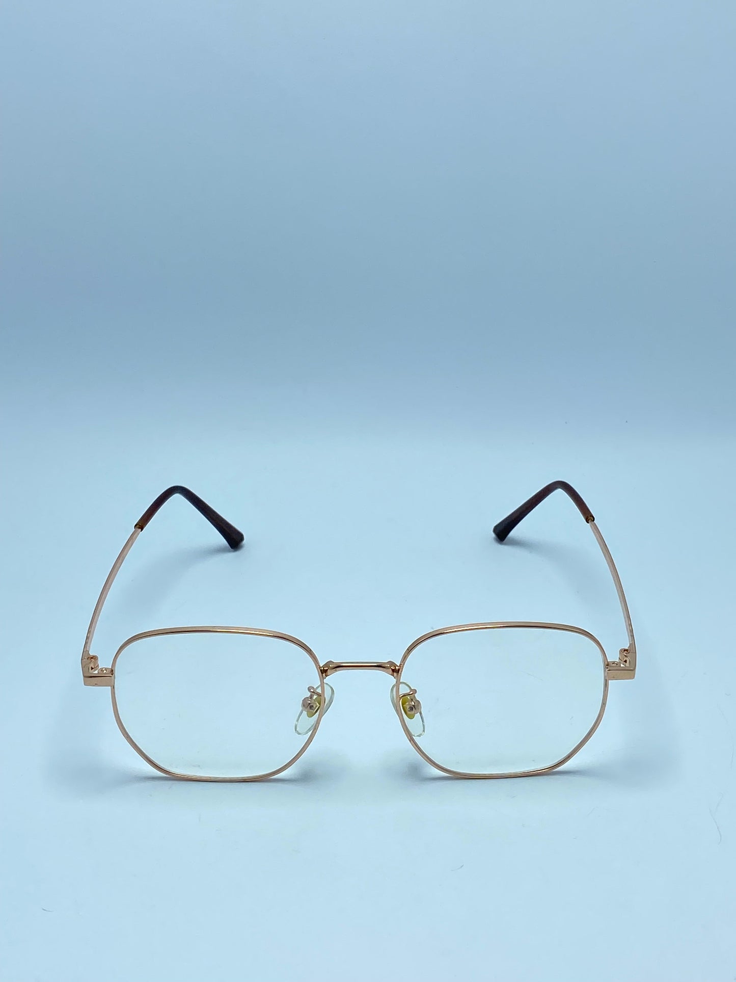GOLDEN METAL FRAME FOR UNISEX