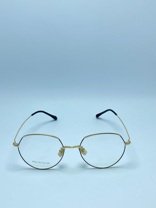 GOLDEN/BLACK METAL FRAME FOR WOMEN