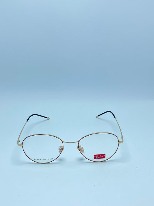 RLEI PENG GOLDEN METAL FRAME FOR WOMEN