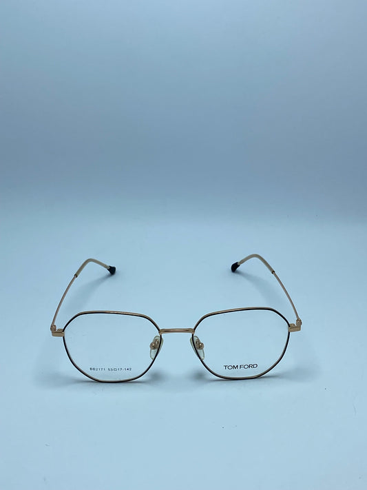 TOM FORD GOLDEN METAL FRAME FOR UNISEX