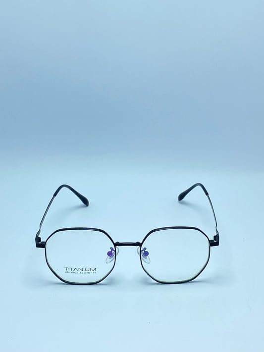 TITANIUM UNISEX BLACK METAL FRAME