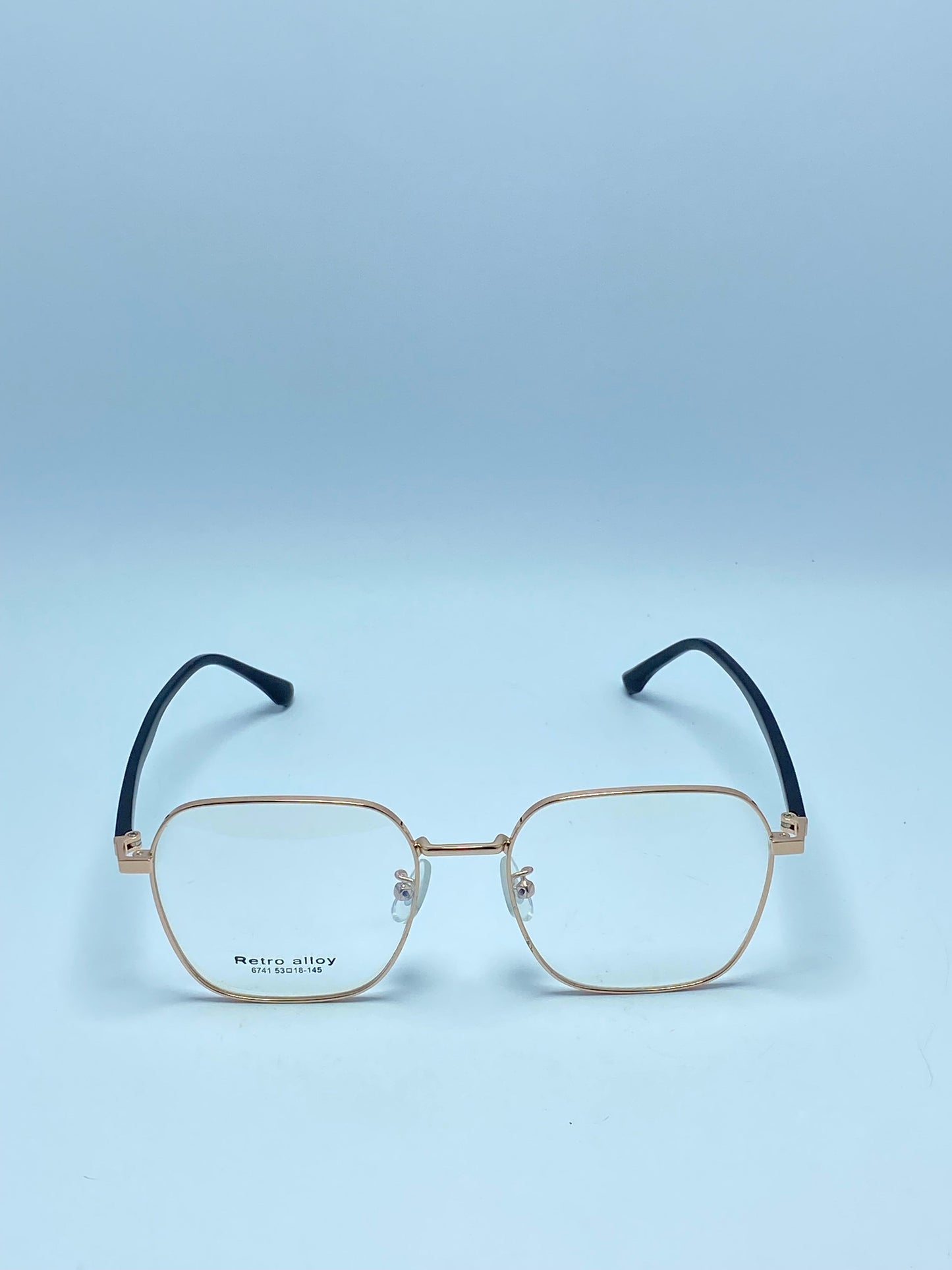 RETRO ALLOY GOLDEN UNISEX METAL FRAME