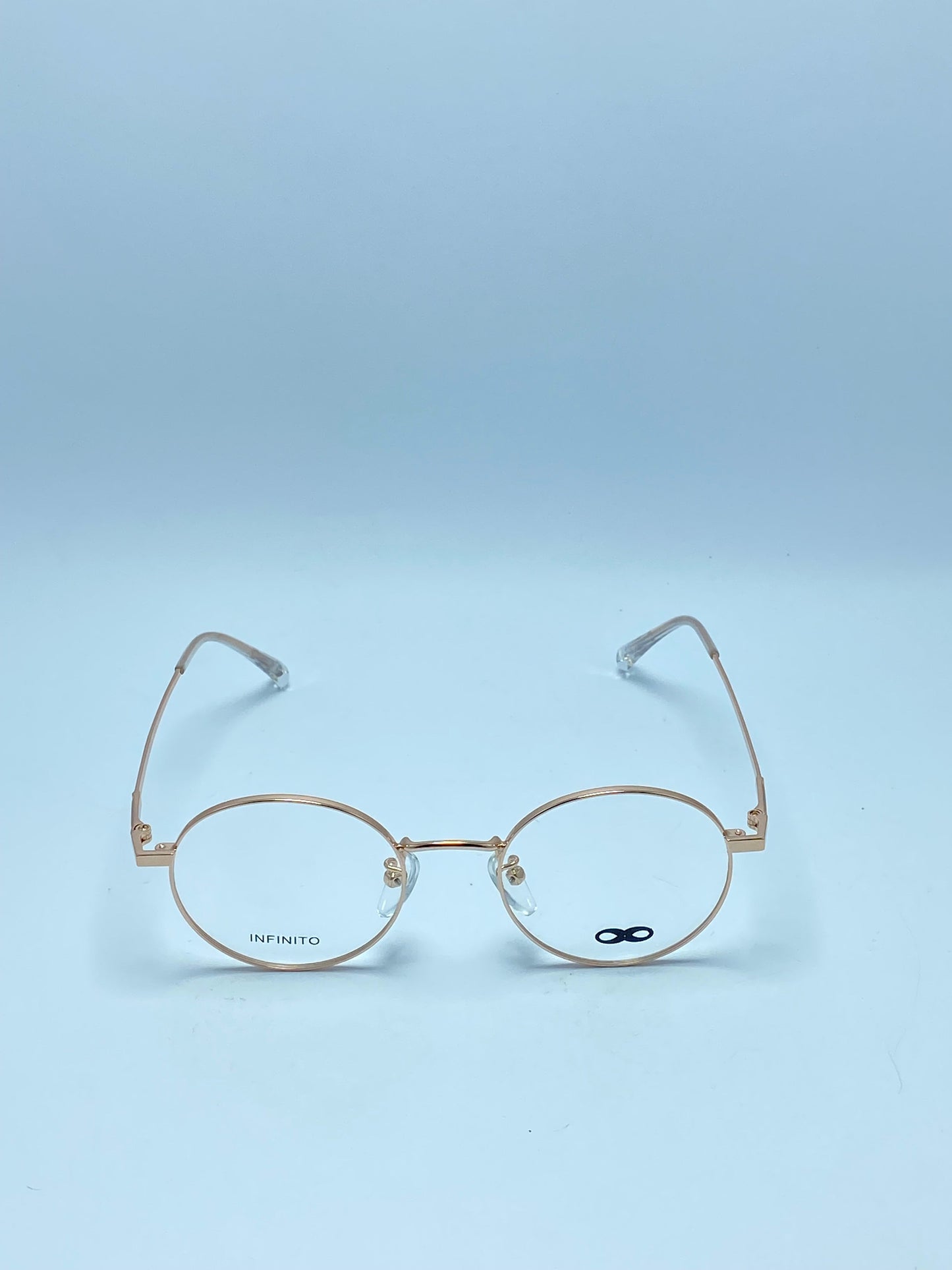 INFINITO ROUNDED GOLDEN METAL FRAME FOR WOMEN