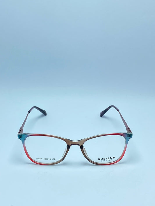 DUEISND CATEYE PLASTIC FRAME FOR WOMEN