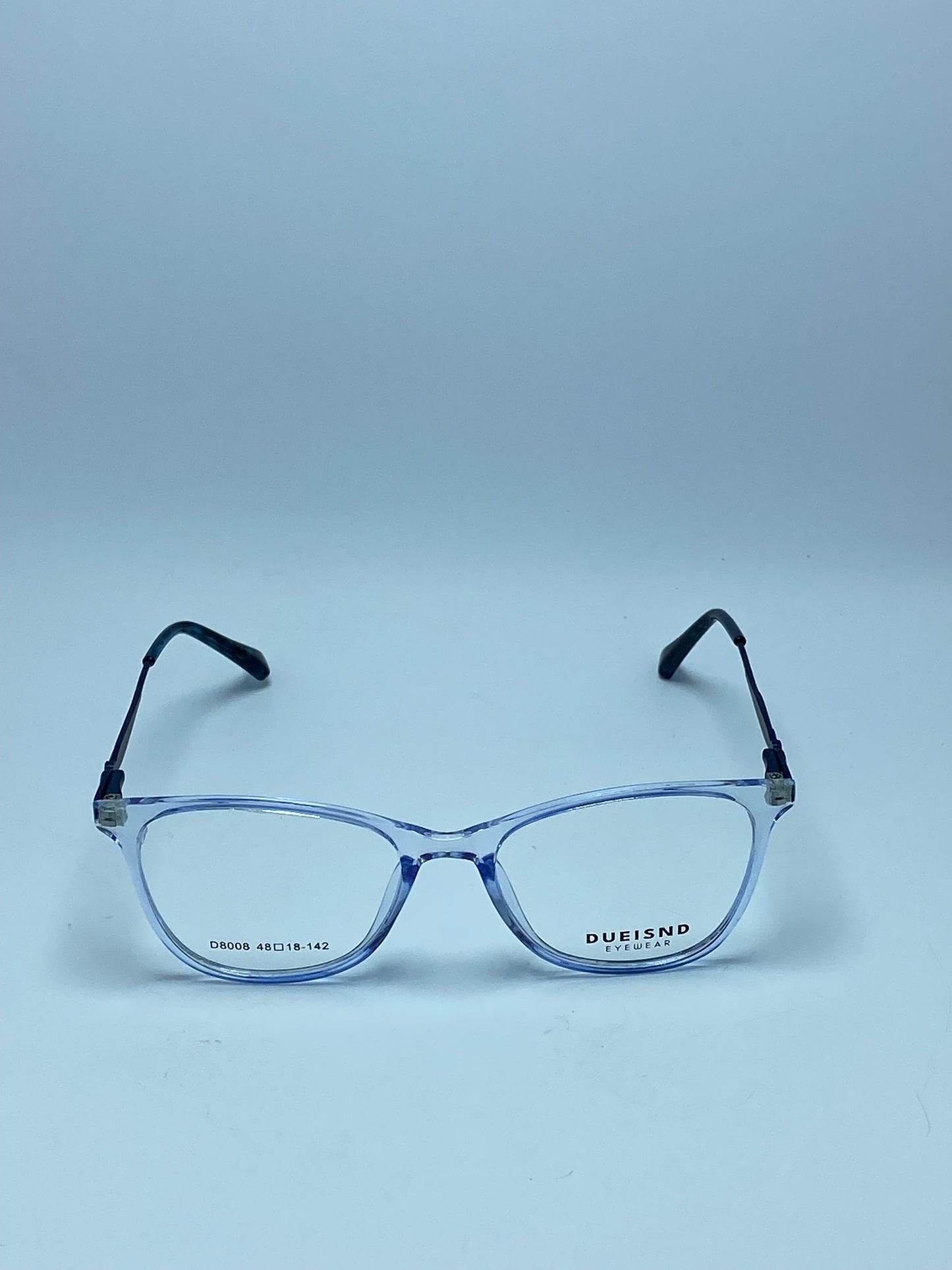 DUEISND CATEYE BLUE PLASTIC FRAME FOR WOMEN