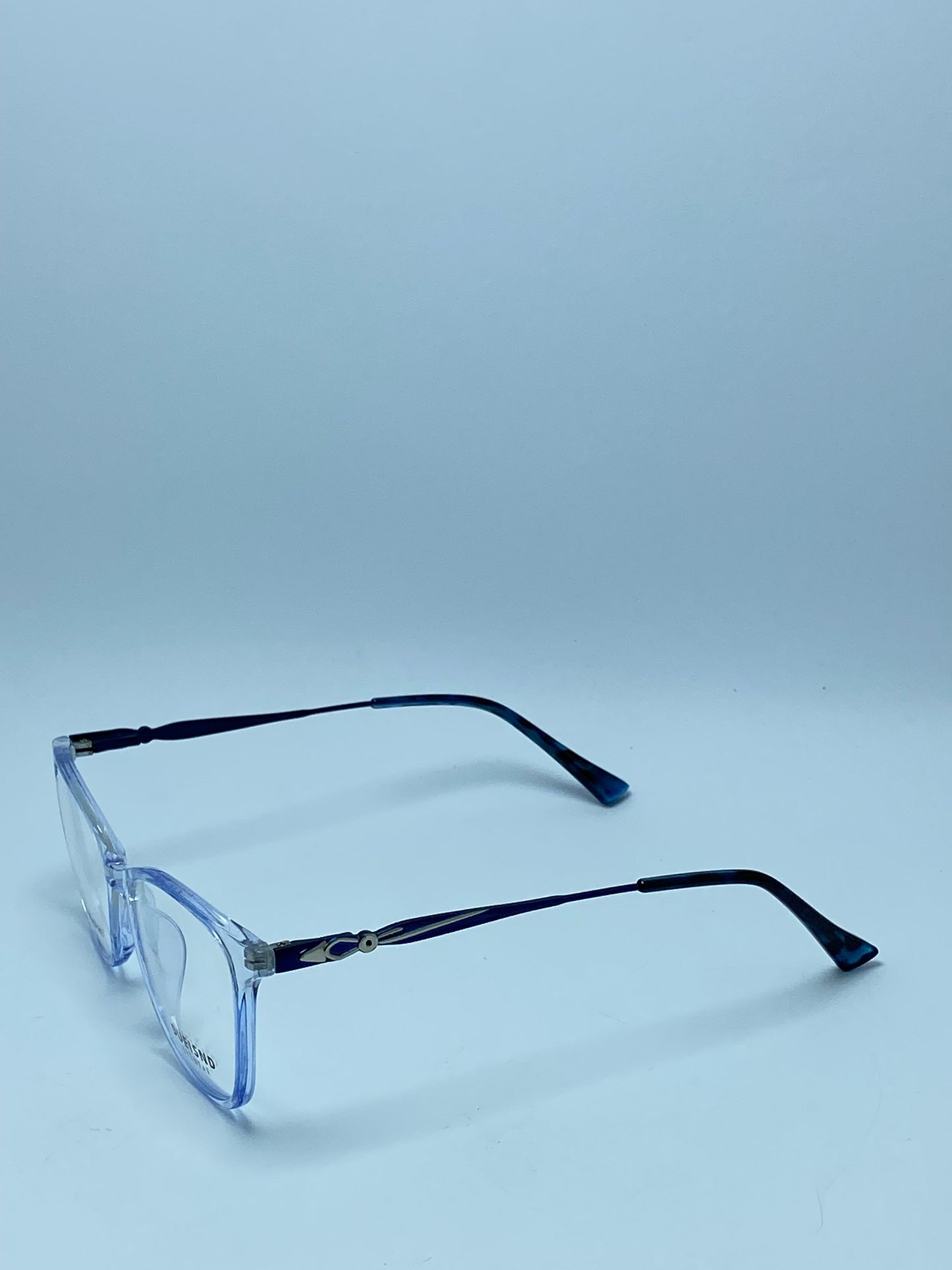 DUEISND CATEYE BLUE PLASTIC FRAME FOR WOMEN