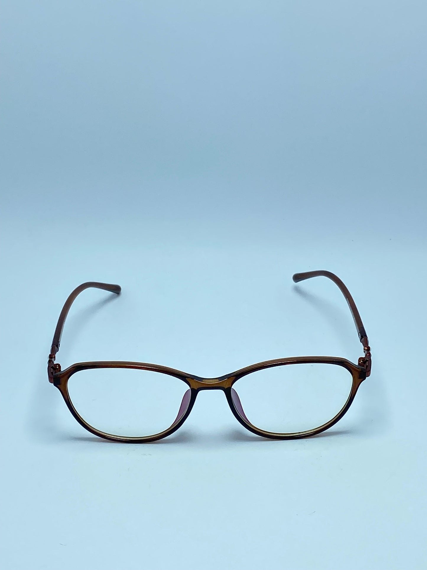 BROWN PLASTIC FRAME FOR WOMEN