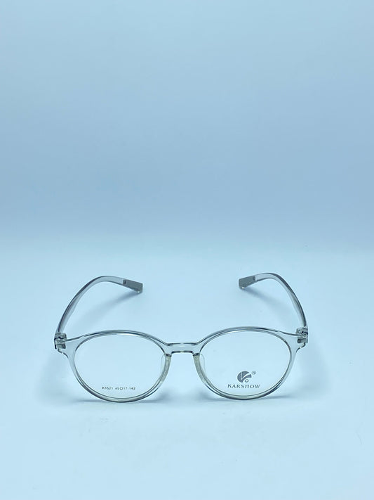 KARSHOW TRANSPARENT PLASTIC FRAME FOR WOMEN