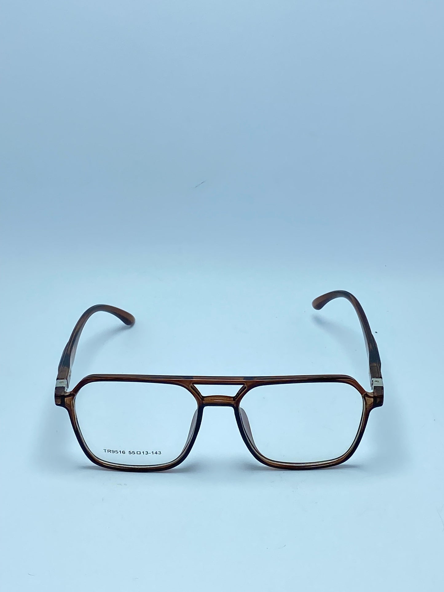 BROWN  PLASTIC FRAME FOR MEN