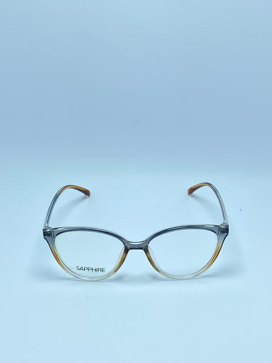SAPPHIRE CAT EYE PLASTIC FRAME FOR WOMEN
