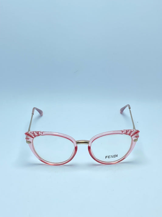FENDI CAT EYE PLASTIC FRAME FOR WOMEN