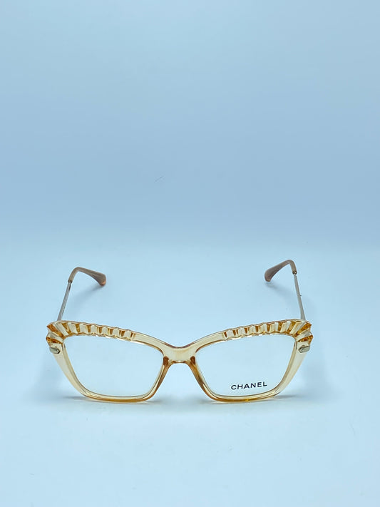 CHANEL CAT EYE PLASTIC FRAME FOR WOMEN
