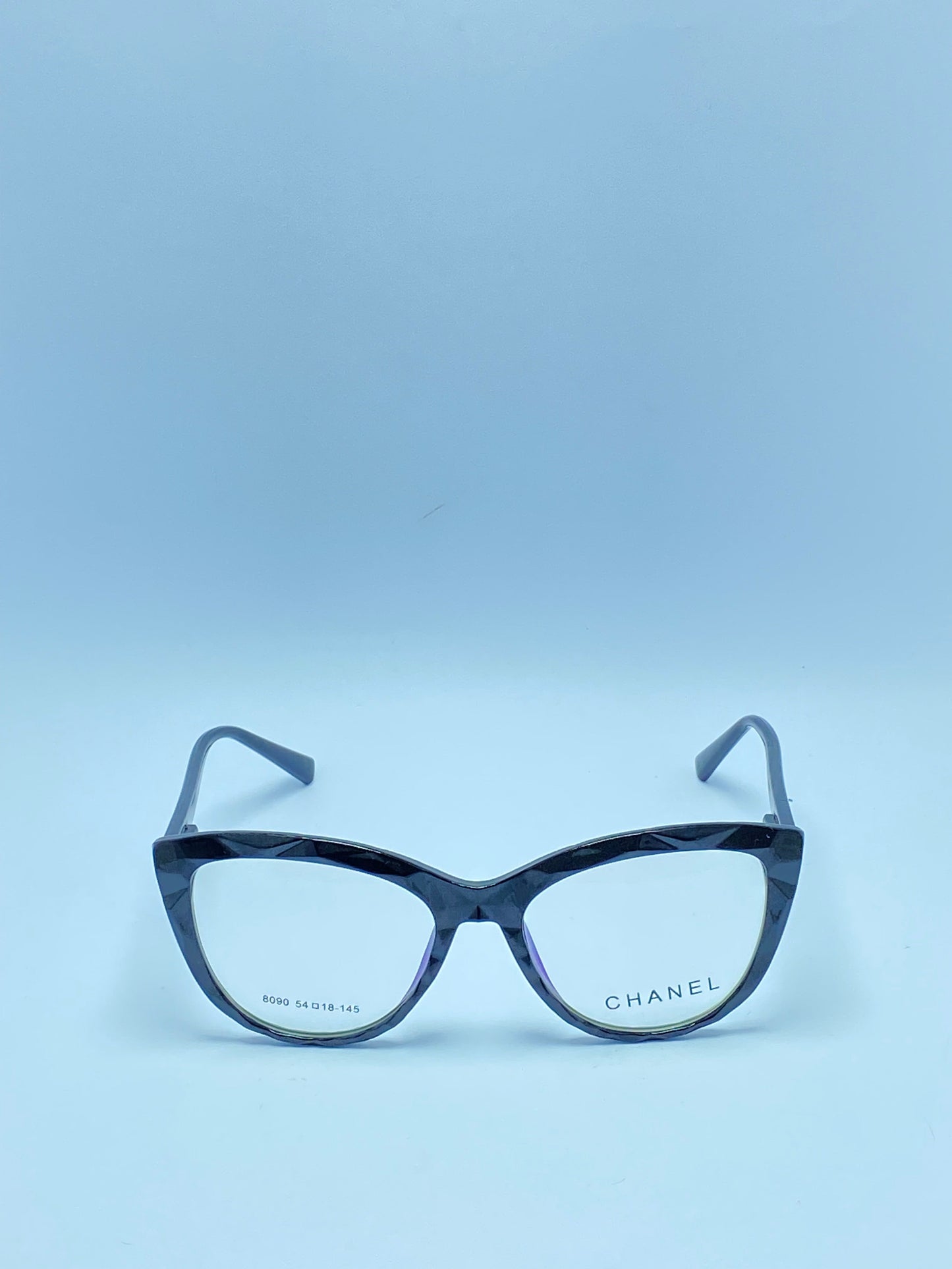 CHANEL CAT EYE PLASTIC FRAME FOR WOMEN