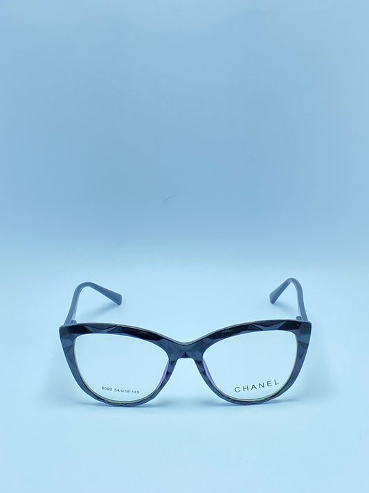 CHANEL CAT EYE PLASTIC FRAME FOR WOMEN