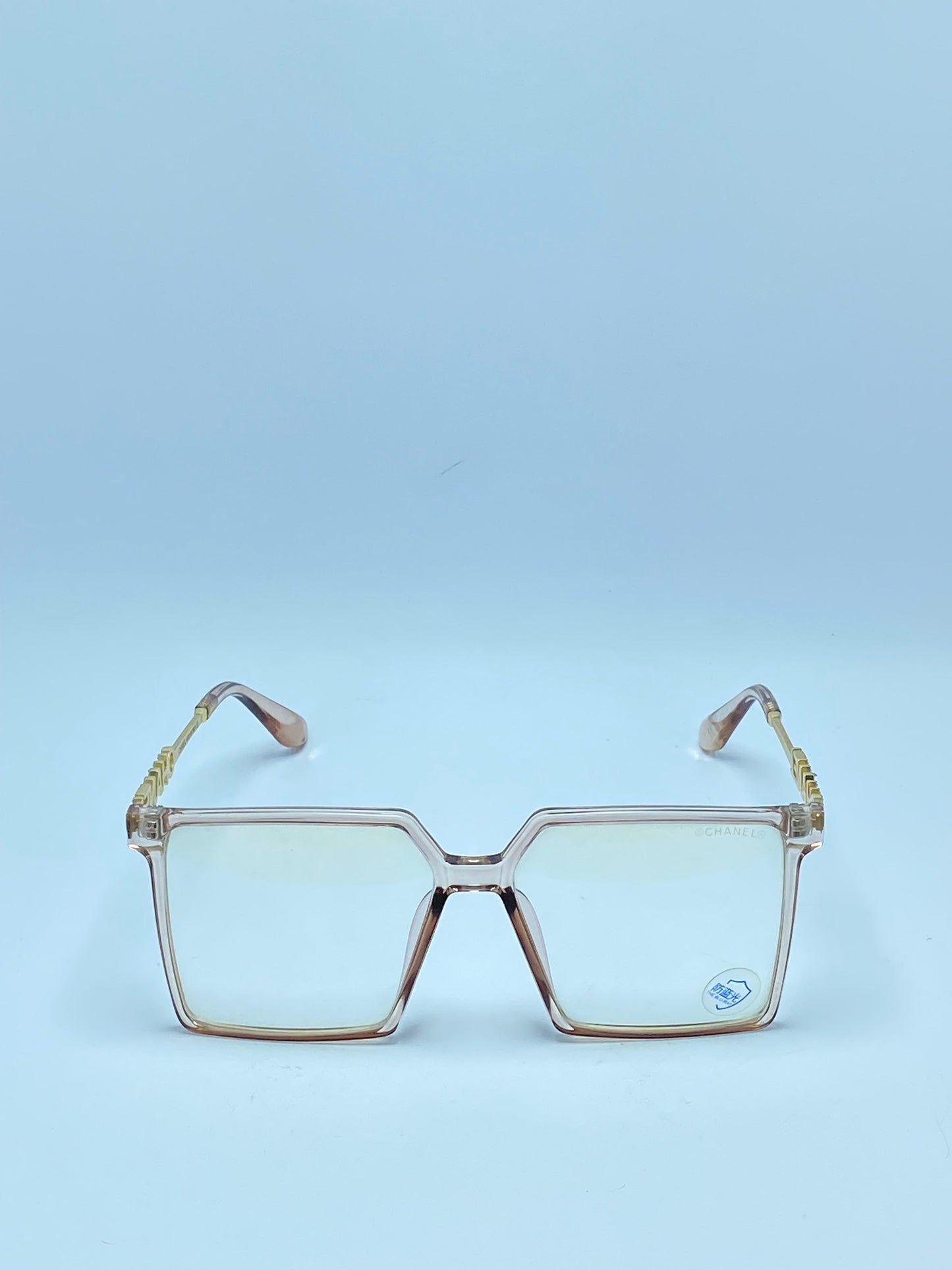 CHANEL SQUARE SHAPE PLASTIC FRAME FOR WOMEN
