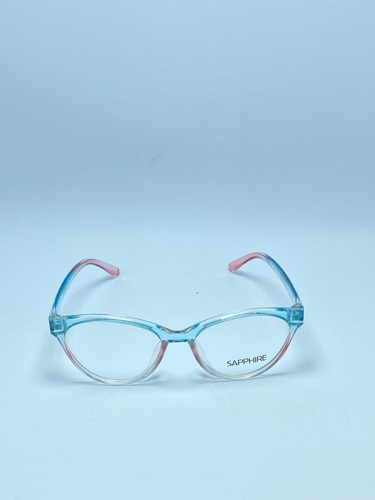 SAPPHIRE CAT EYE PLASTIC FRAME FOR WOMEN