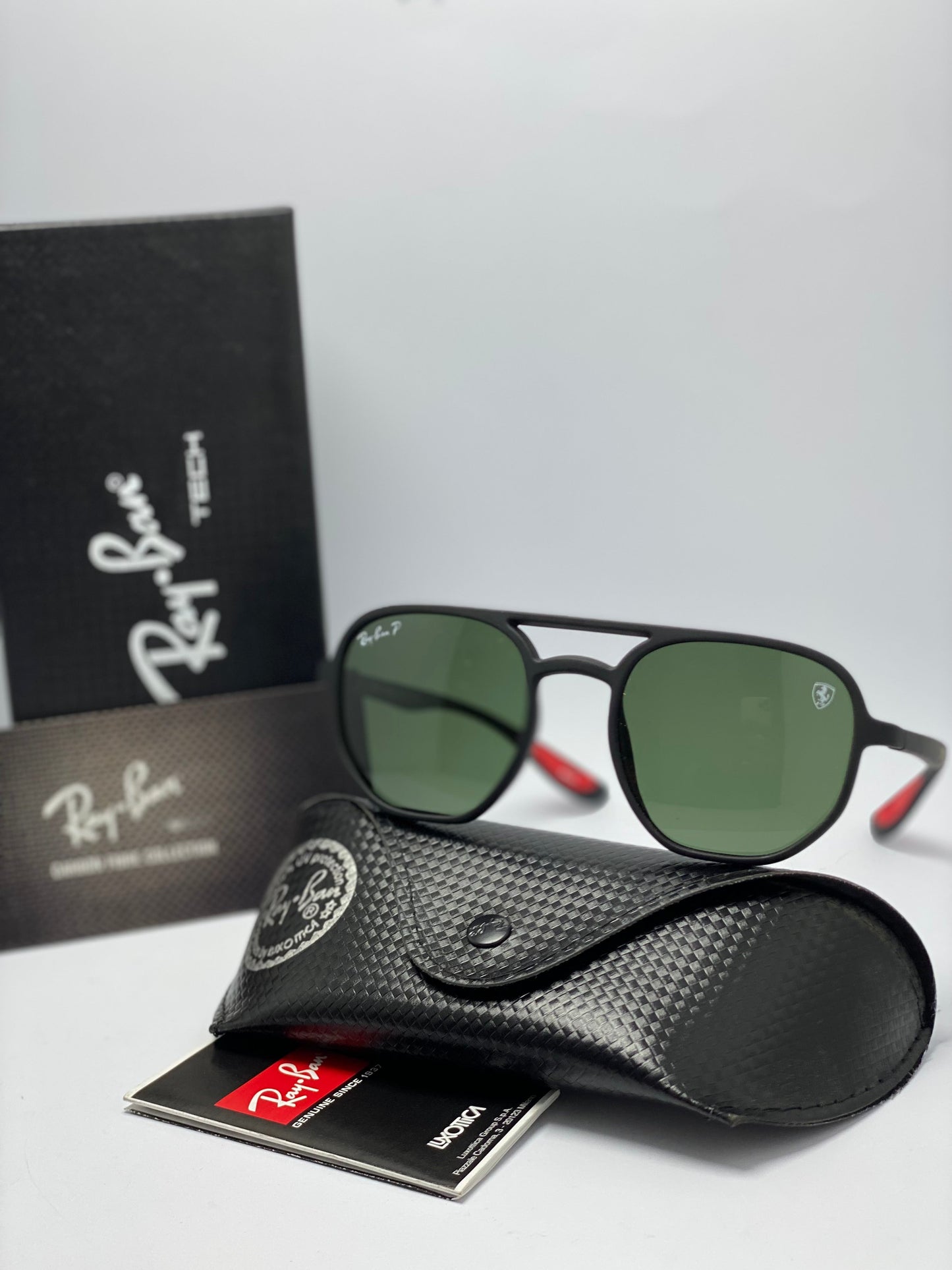 RAY BAN Ferrari polarized UV400 sunglasse