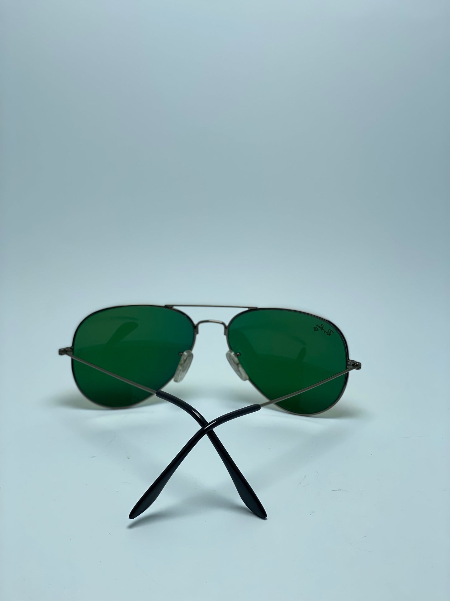 Rayban Rb3025 Aviator Black Frame Mercury Red Lens
