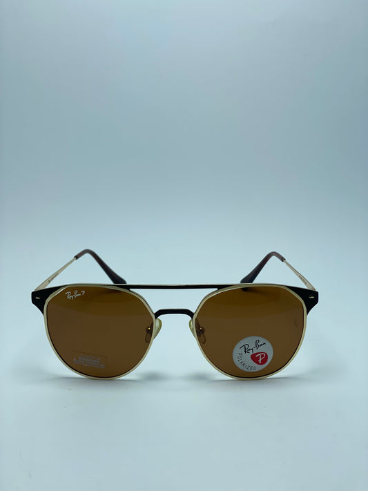 SIGNET Sunglasses in Gold and B-15 Brown - RB3429M | Ray-Ban®