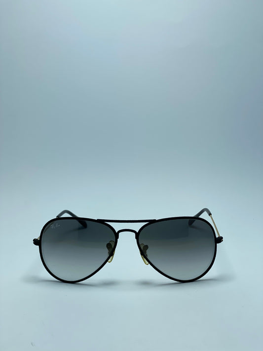 RAY BAN JUNIOR RJ 9506S 220/11 BLACK GRADIENT AUTHENTIC SUNGLASSES W/CASE 50-13