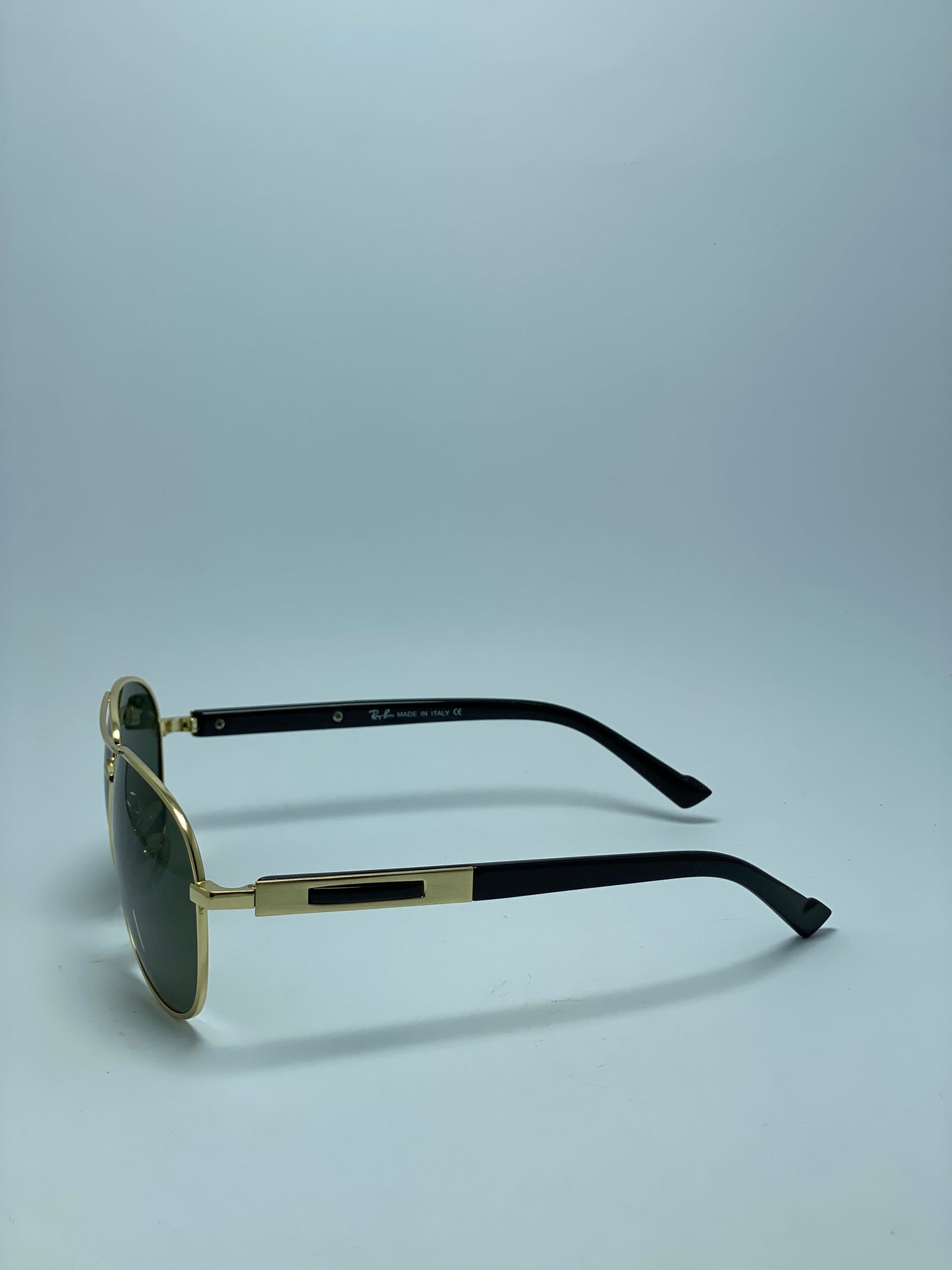 NEW Authentic RAY BAN RB8313/001 Gold Frame Dark Grey Lenses 100%UV From Italy