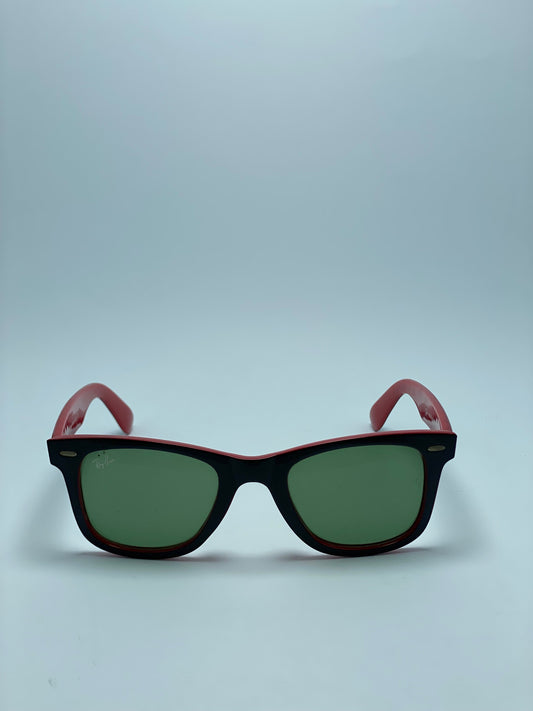 Ray Ban SunglassesRB2151 966 52▫︎21 3N RED Plastic Men