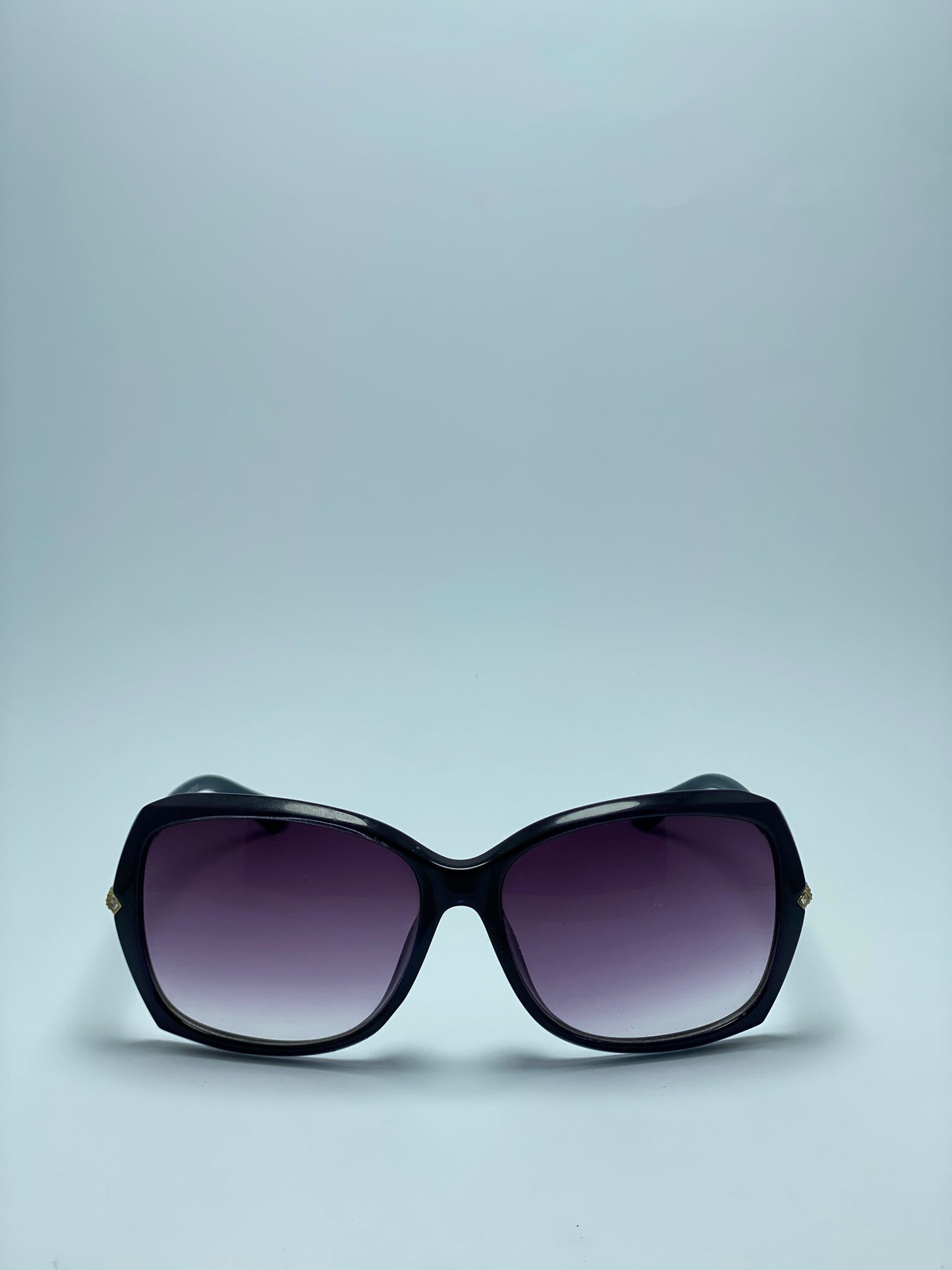 Salvatore Ferragamo Vara Bow Accent Oversize Sunglasses - Purple Sunglasses