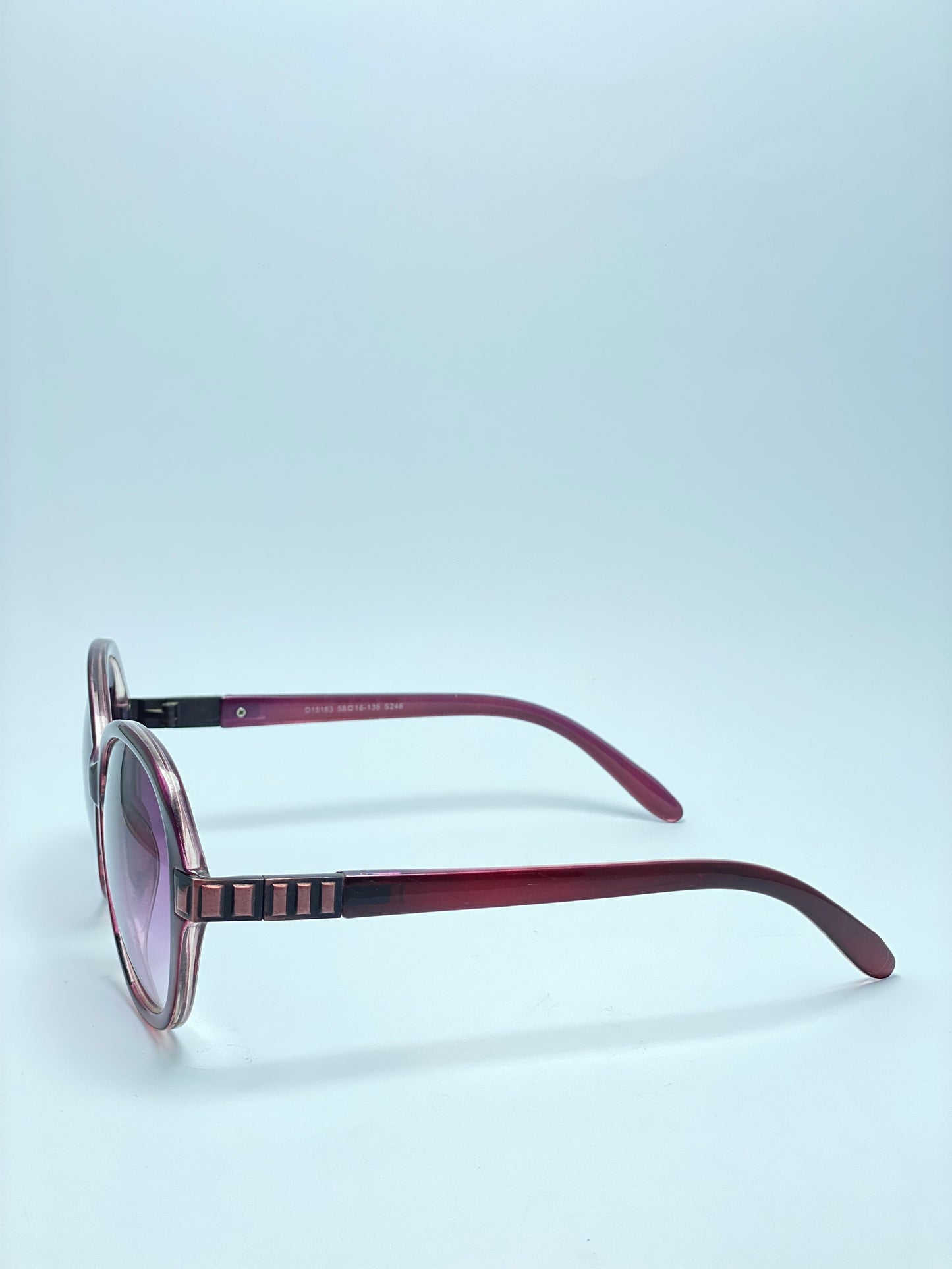 Oval Shape Fancy Female Sunglasses