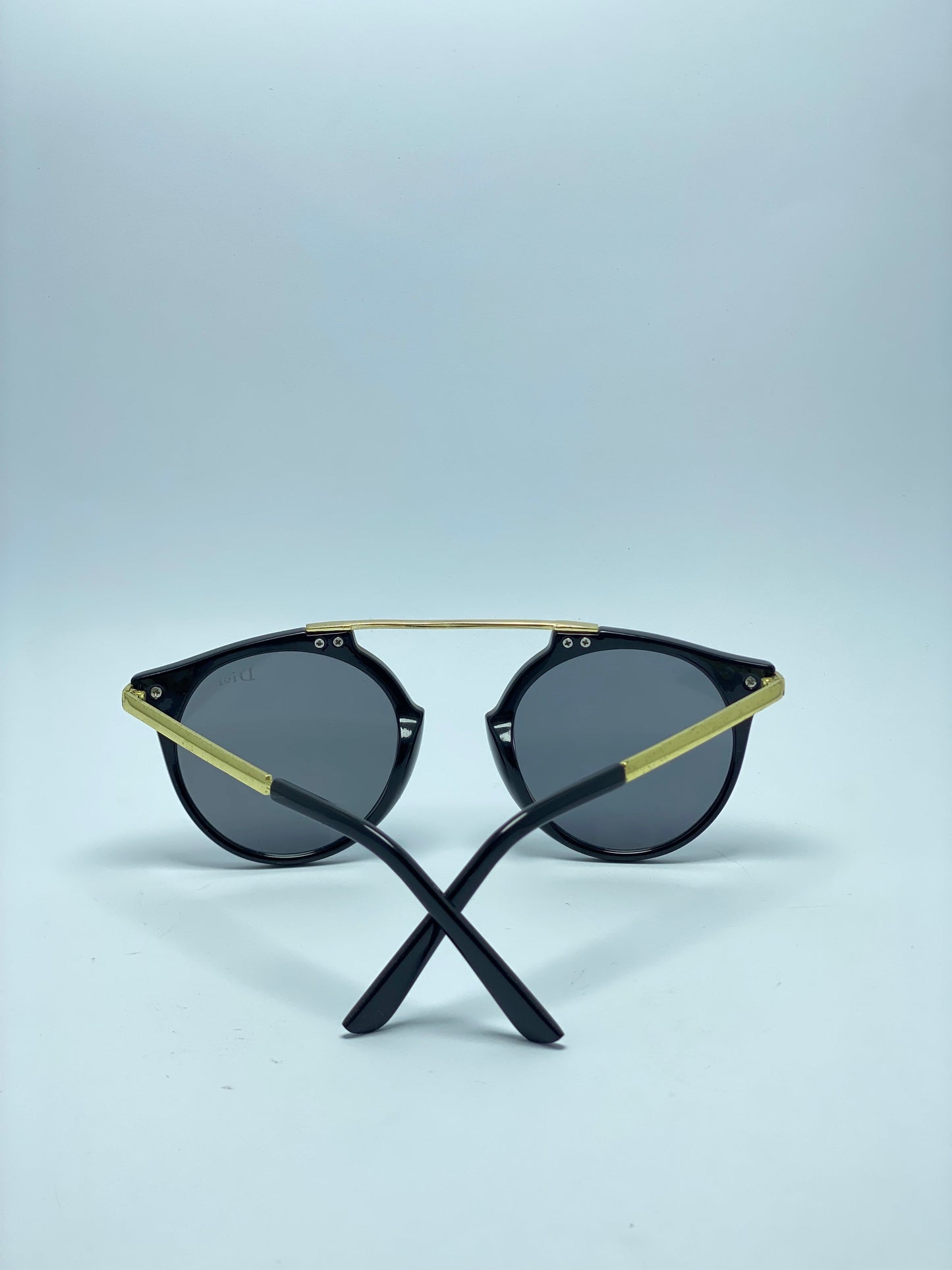 MIRRORED DIOR  ROUND FEMALE SUNGLASSES