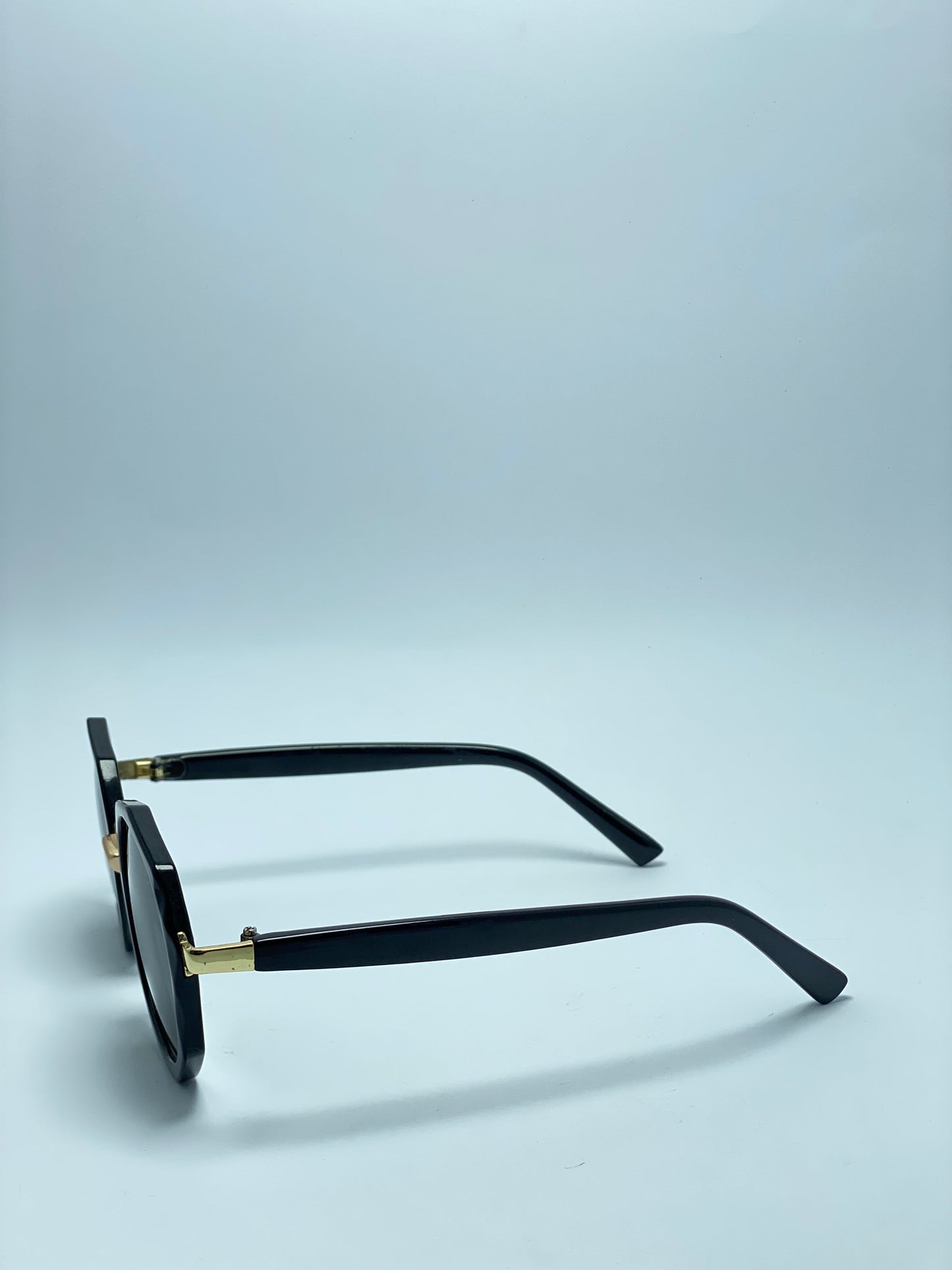 Womens Mod Geometric Color Mirrored Lens Round Luxury Sunglasses