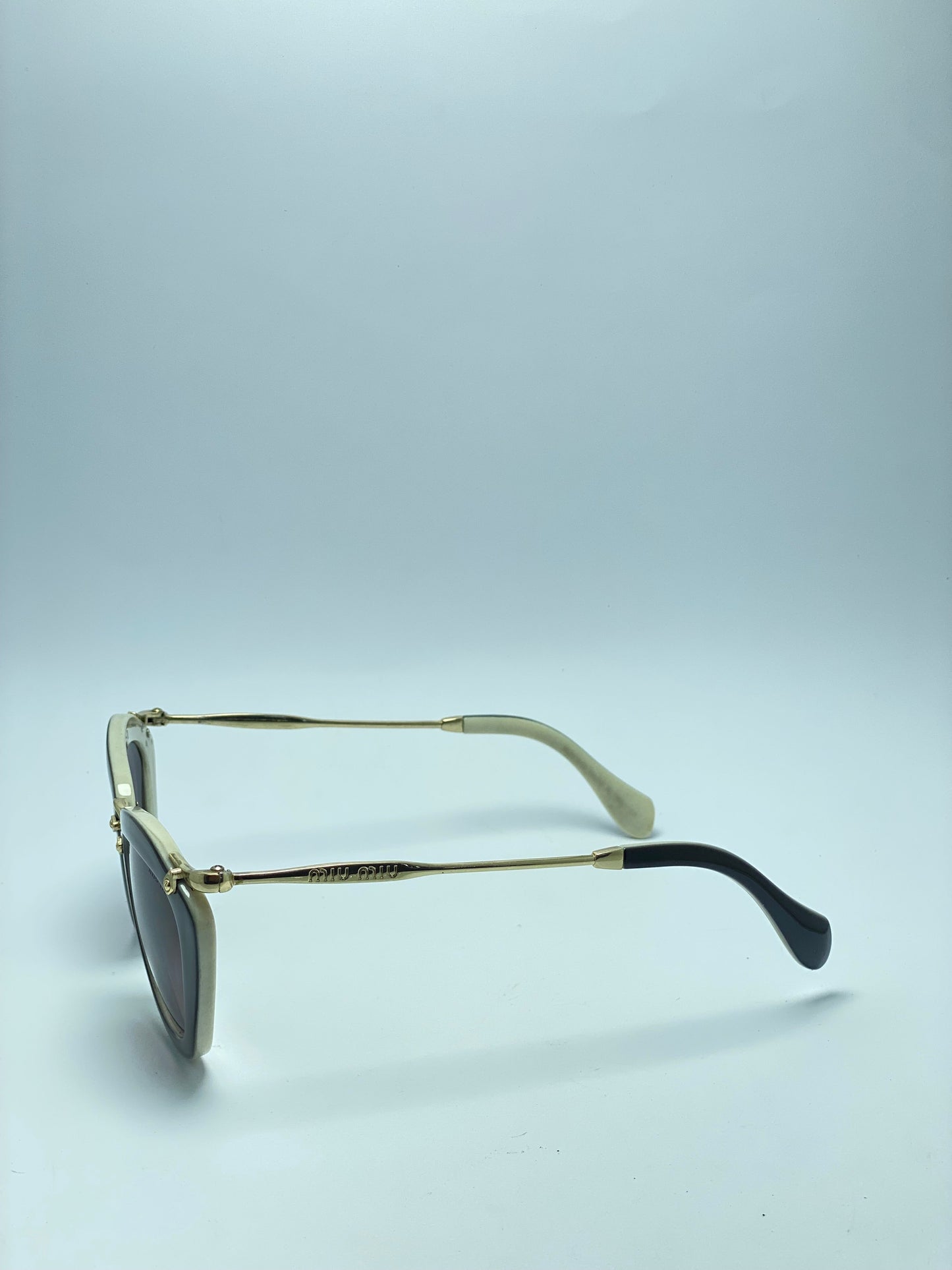 MIU MIU Women's Sunglasses Butterfly Black Frame.
