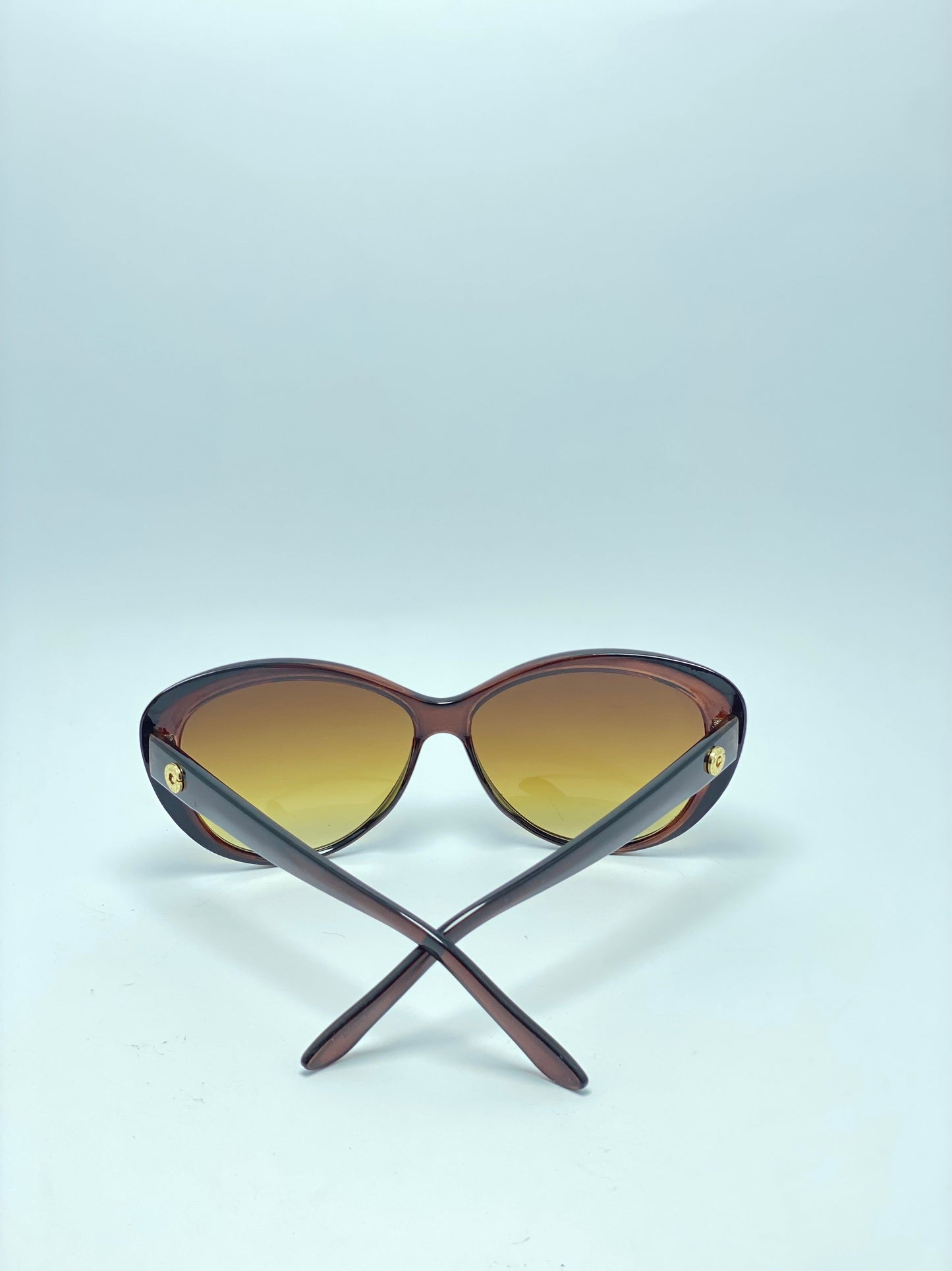 Brown Cateye Sunglasses For Women.polycarbonate lenses