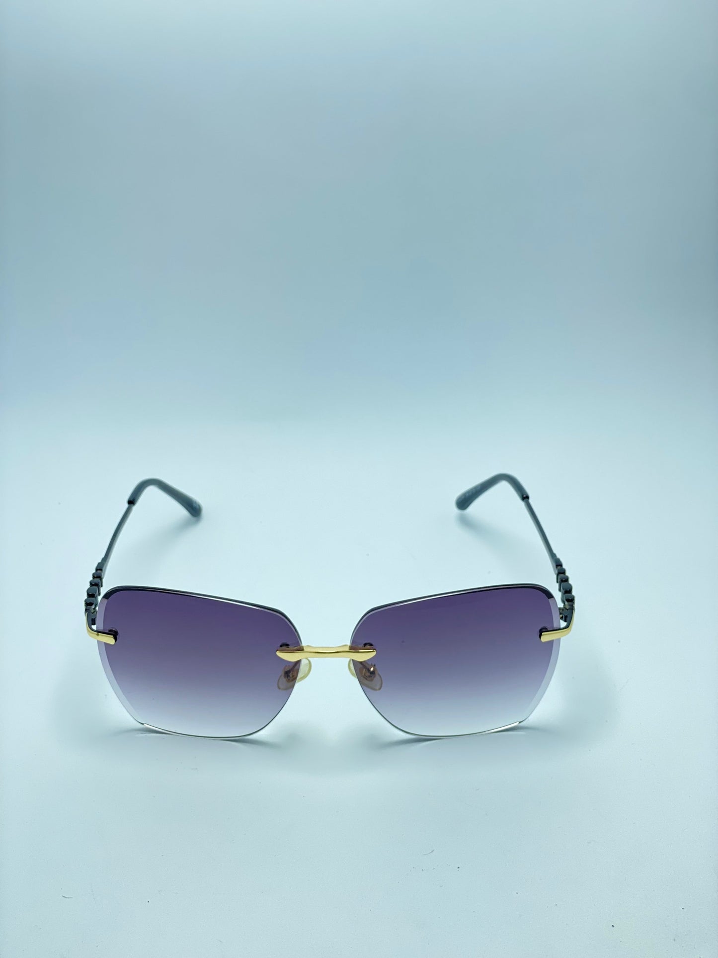 Women Sunglasses - Rimless  - Metal Glasses