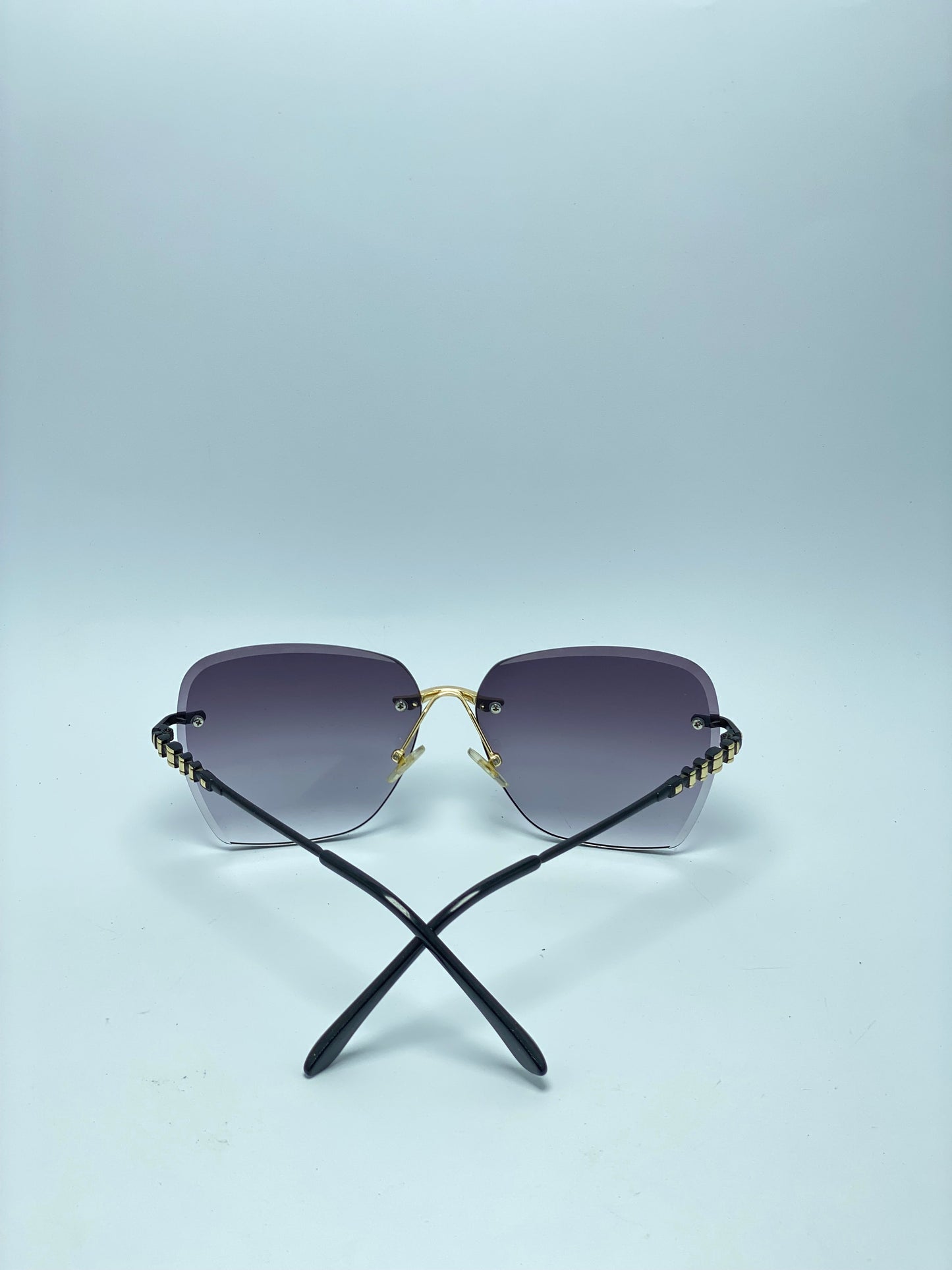 Women Sunglasses - Rimless  - Metal Glasses
