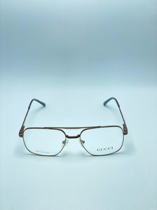 GUCCI DOUBLE BRIDGE METAL FRAME FOR MEN