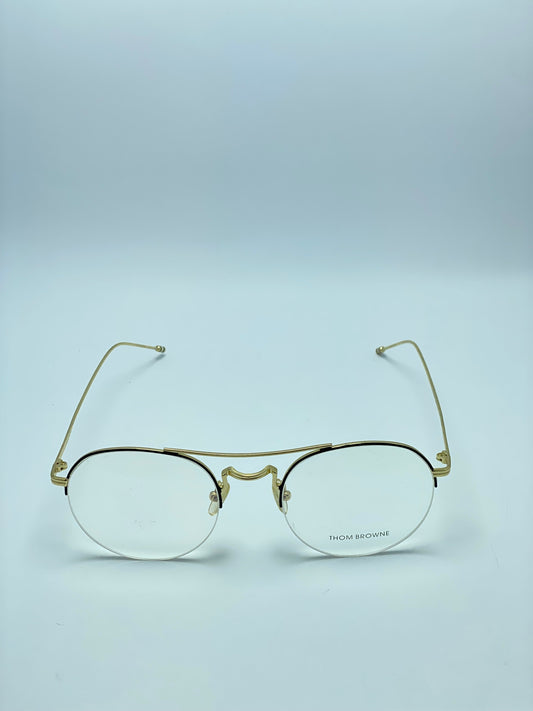 THOM BROWNE DOUBLE BRIDGE METAL FRAME FOR MEN