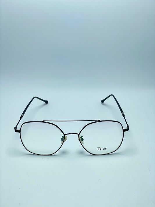 DIOR DOUBLE BRIDGE METAL FRAME FOR MEN