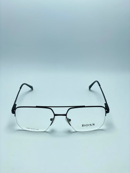 BOSS DOUBLE BRIDGE METAL FRAME FOR MEN
