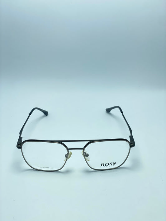 BOSS DOUBLE BRIDGE METAL FRAME FOR MEN