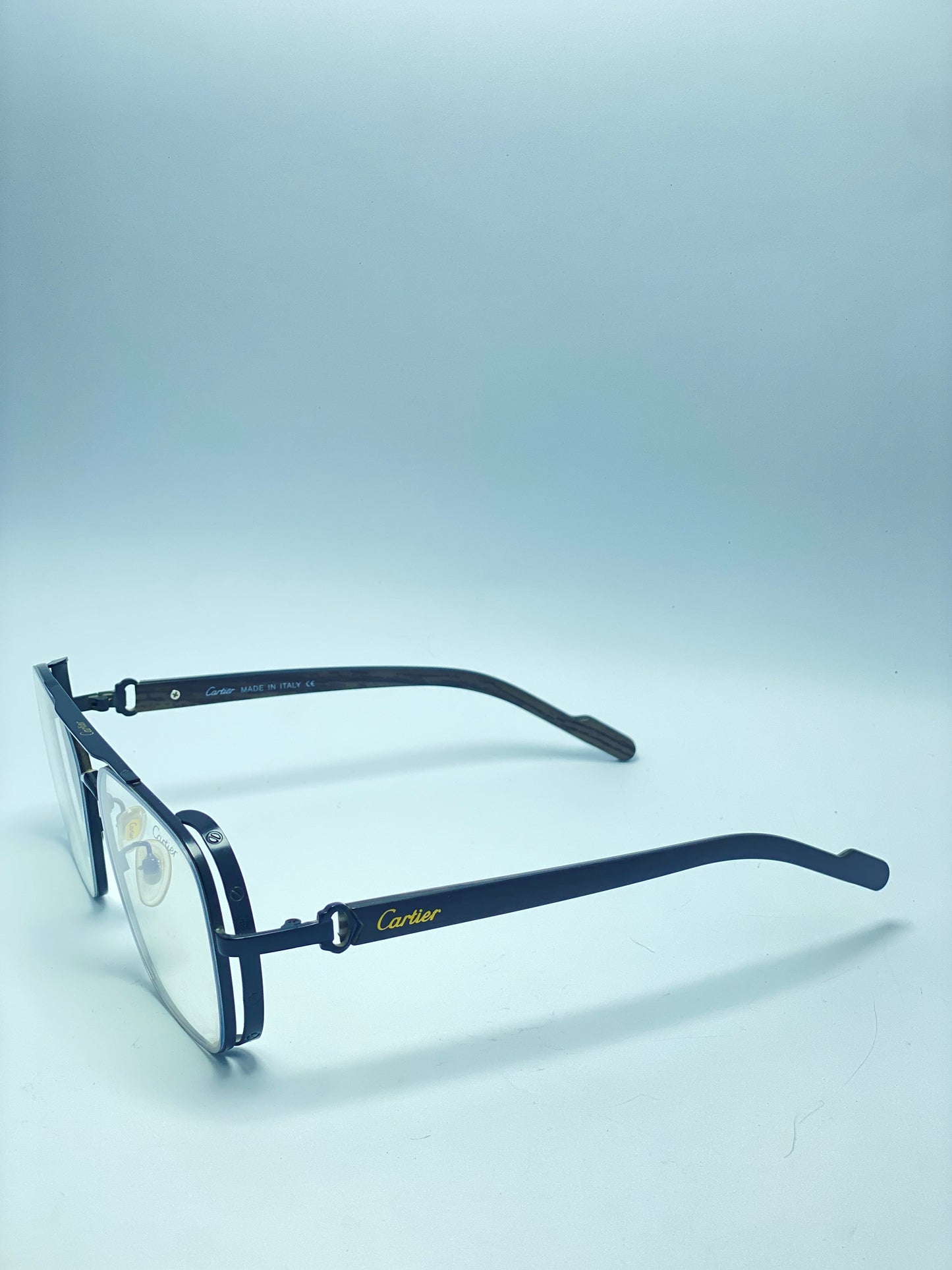 CARTIER DOUBLE BRIDGE METAL FRAME FOR MEN