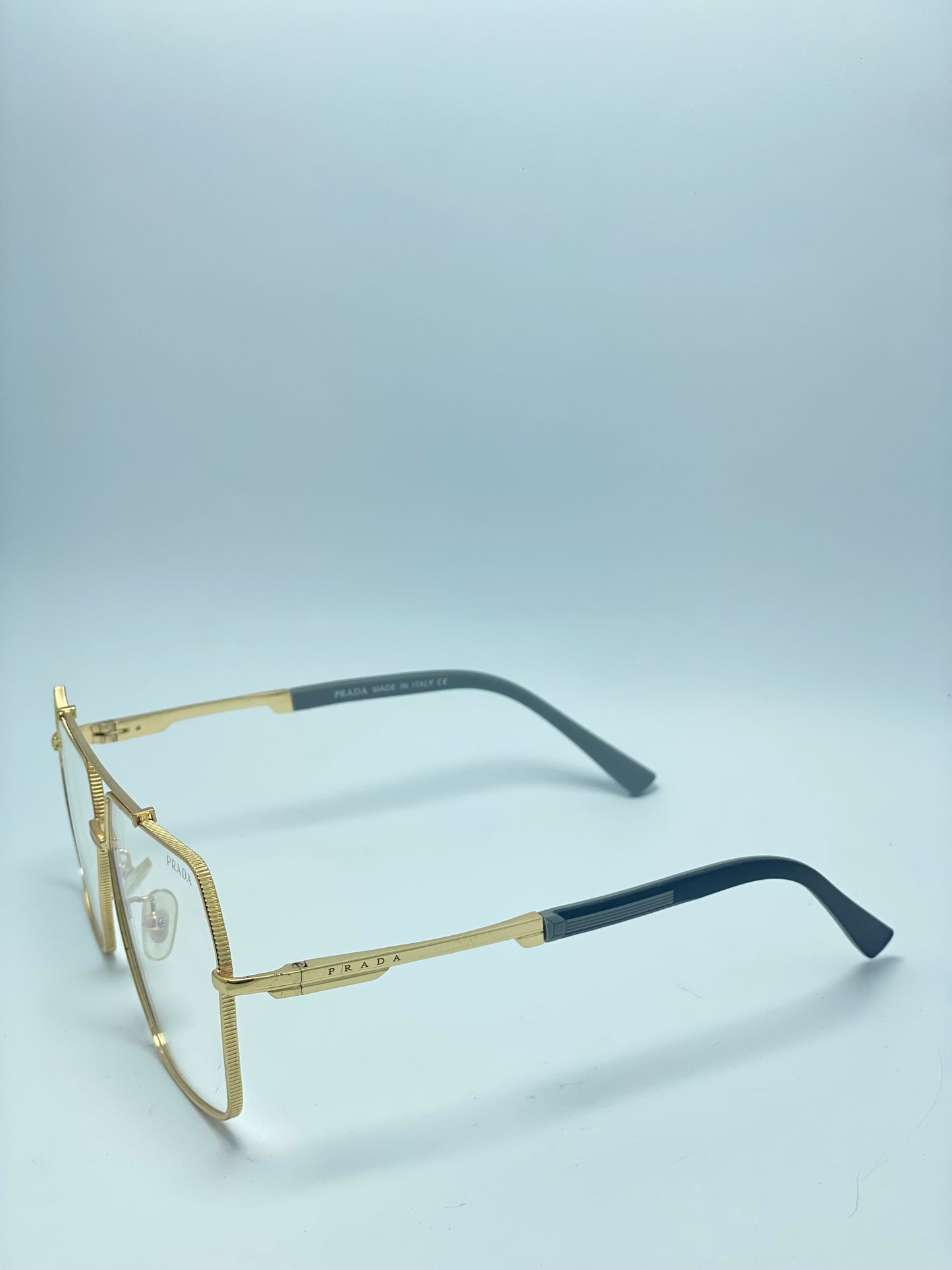 PRADA DOUBLE BRIDGE METAL FRAME FOR MEN