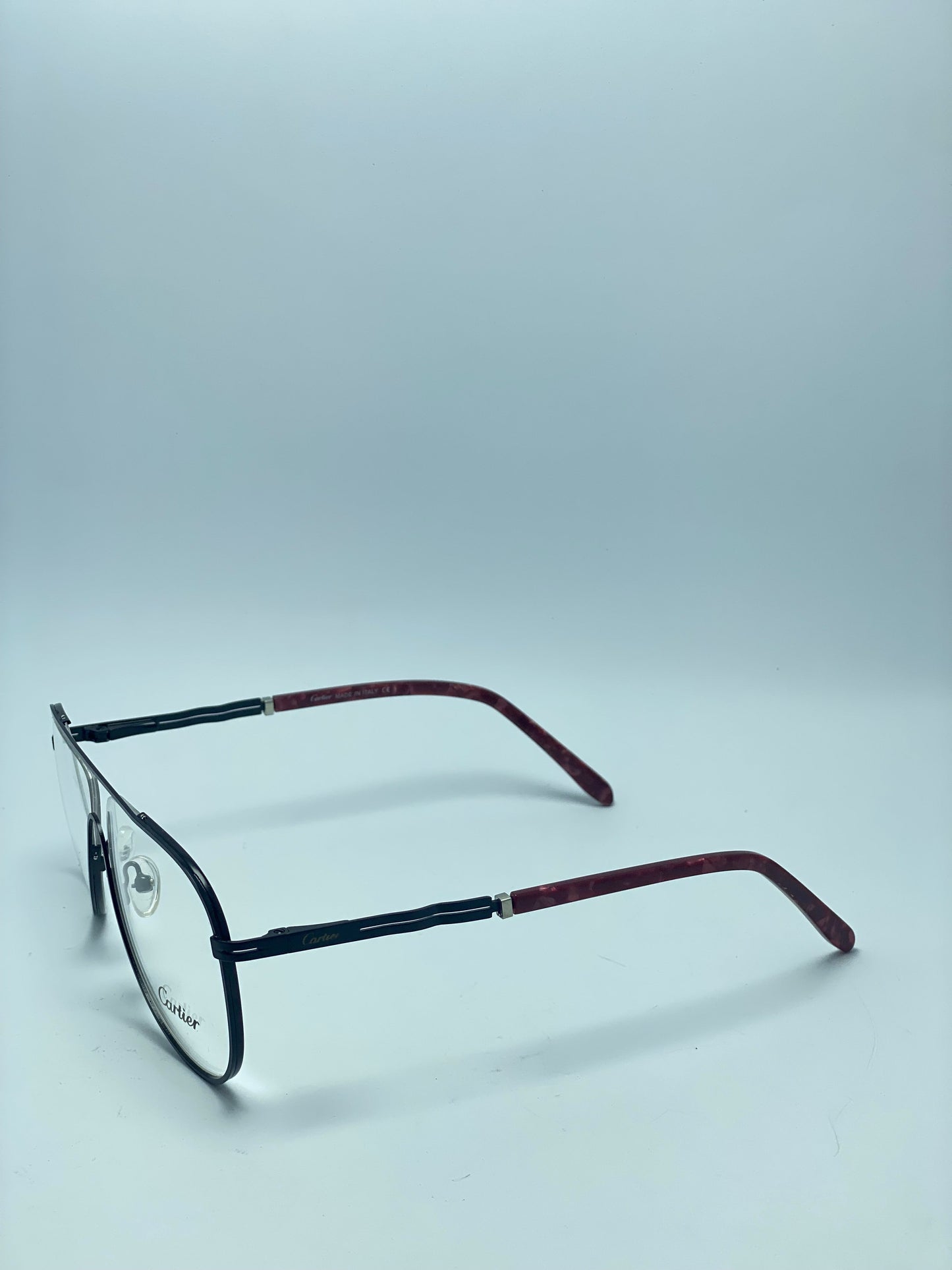 CARTIER DOUBLE BRIDGE METAL FRAME FOR MEN