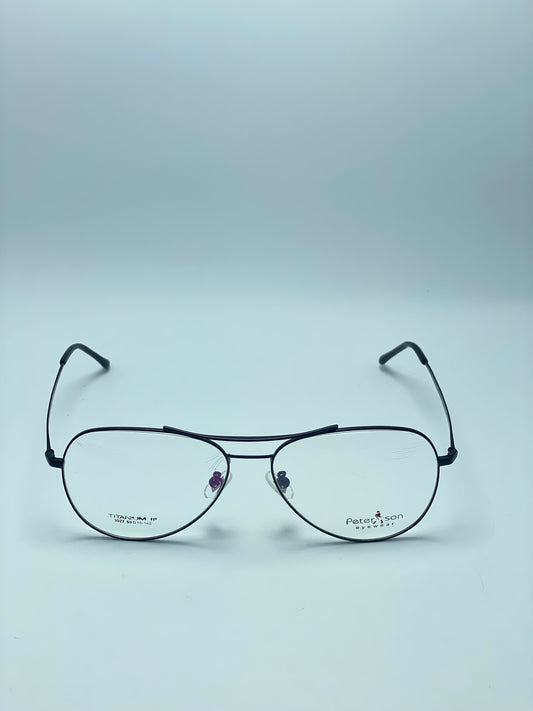 PETER SON DOUBLE BRIDGE METAL FRAME FOR MEN