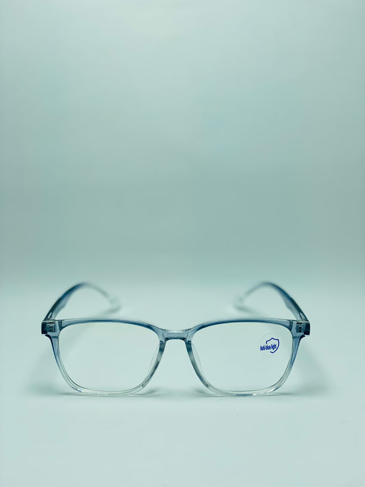 BLUE FILTER UV PROTECTION UNISEX SQUARE FRAME