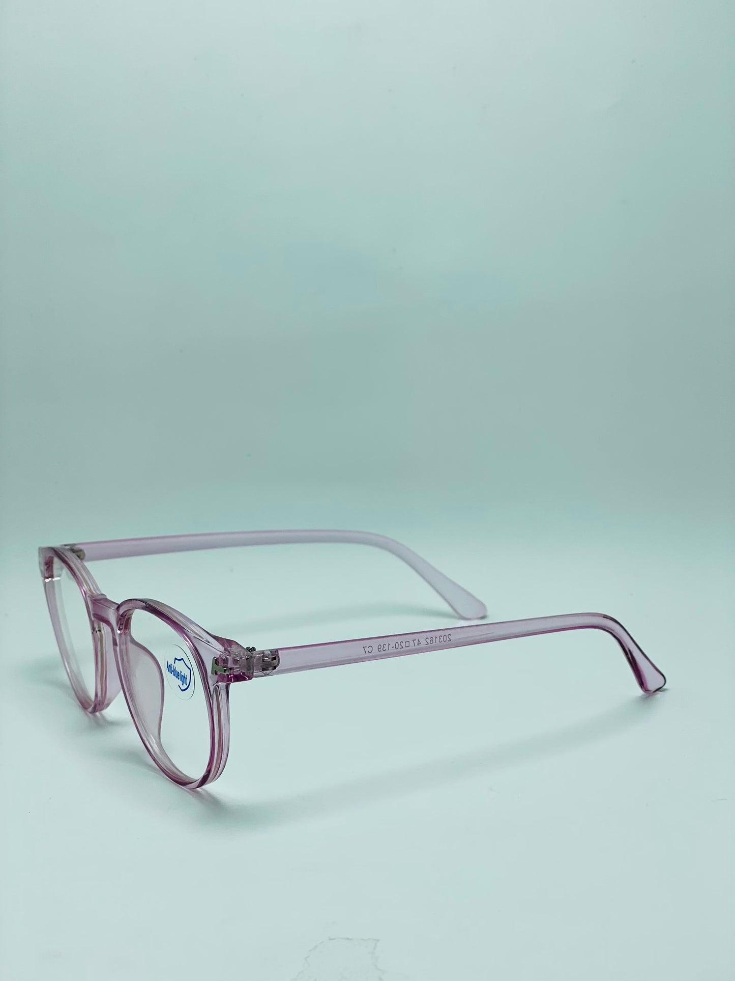 BLUE FILTER UV PROTECTION UNISEX ROUNDED FRAME