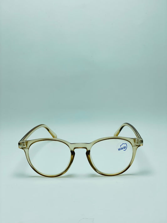 BLUE FILTER UV PROTECTION UNISEX ROUNDED FRAME
