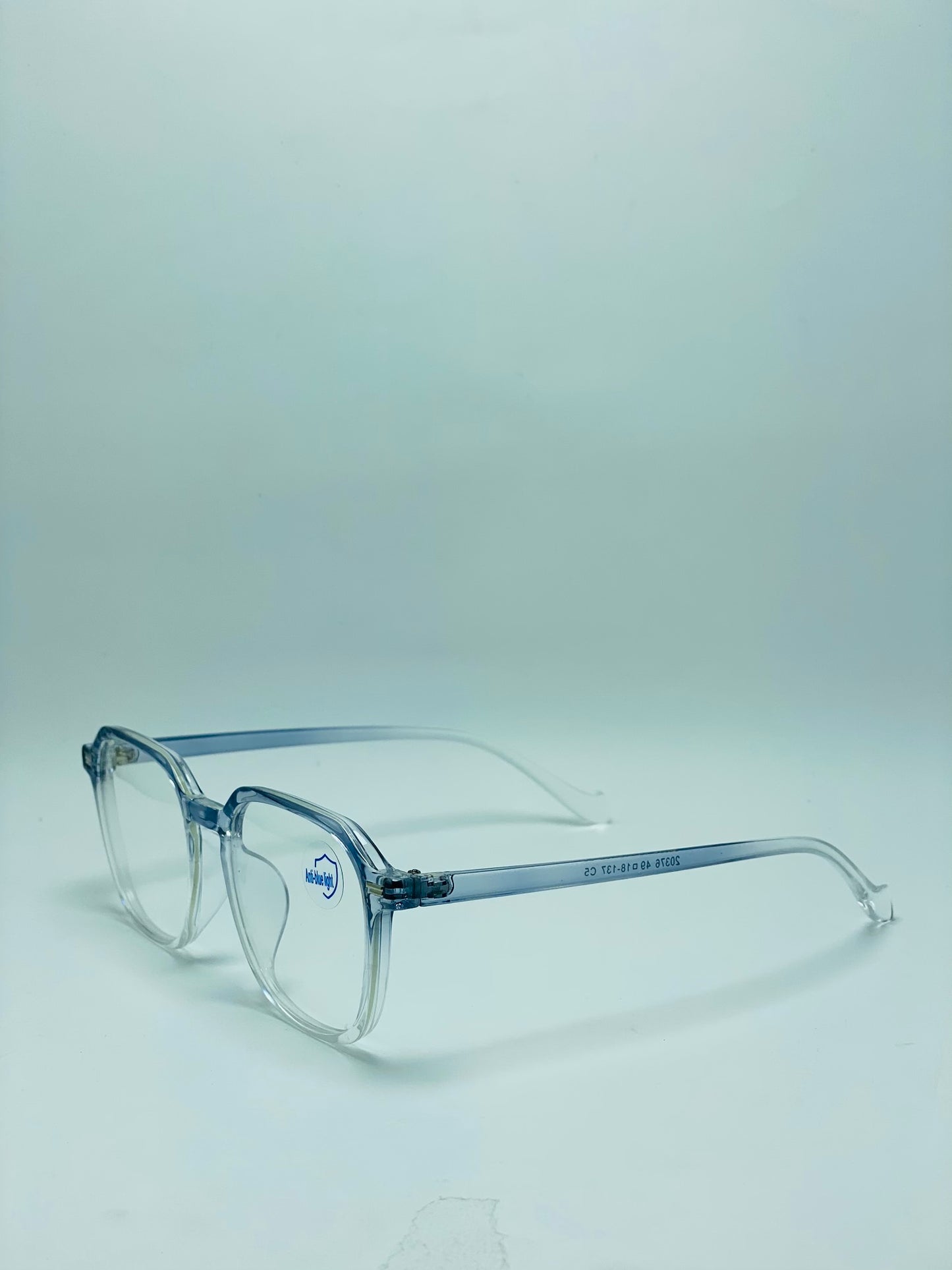 BLUE FILTER UV PROTECTION JUSTIN TORTOISE BIG SQUARE UNISEX FRAME
