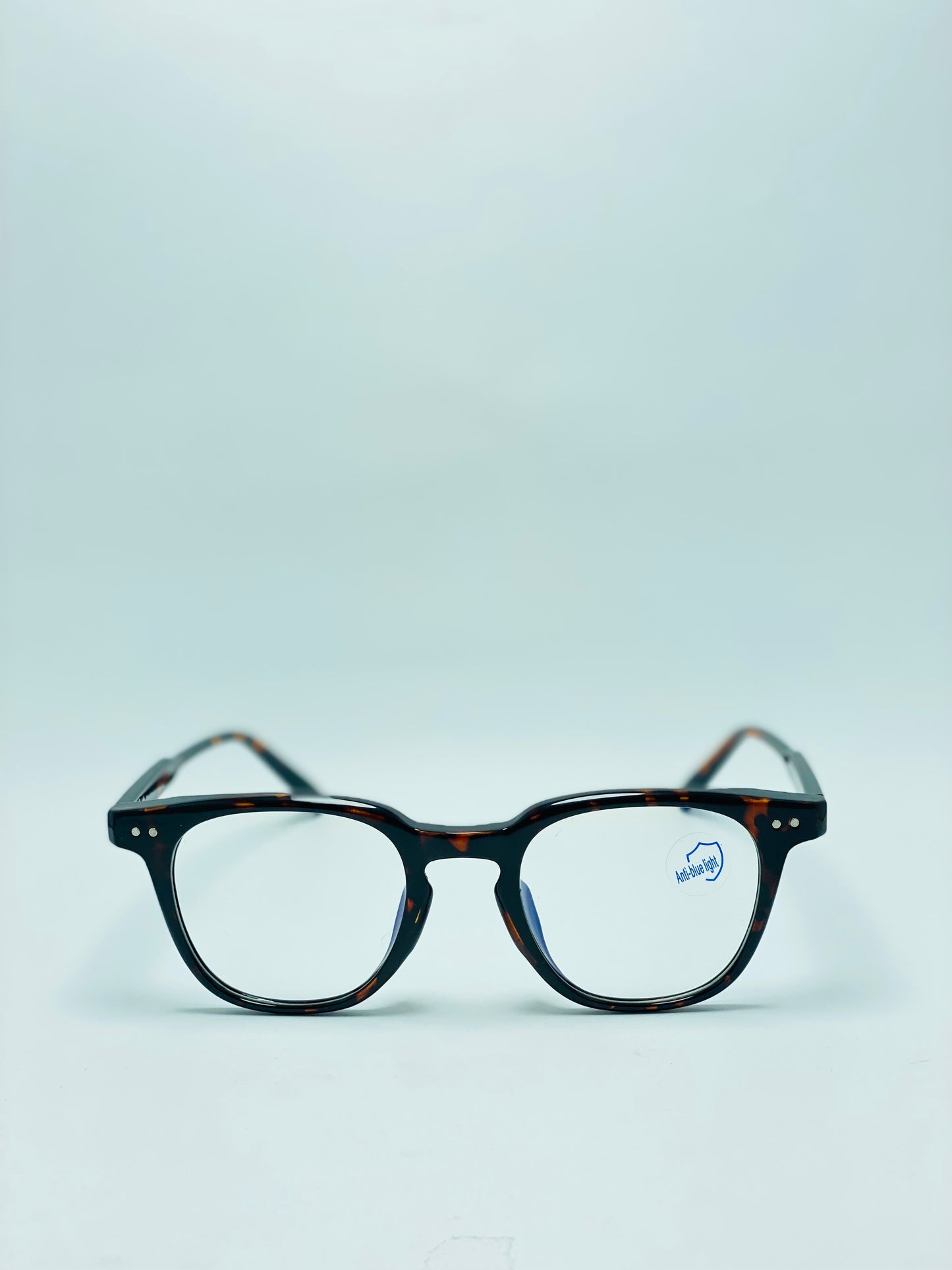 BLUE FILTER UV PROTECTION JUSTIN TORTOISE SQUARE UNISEX FRAME