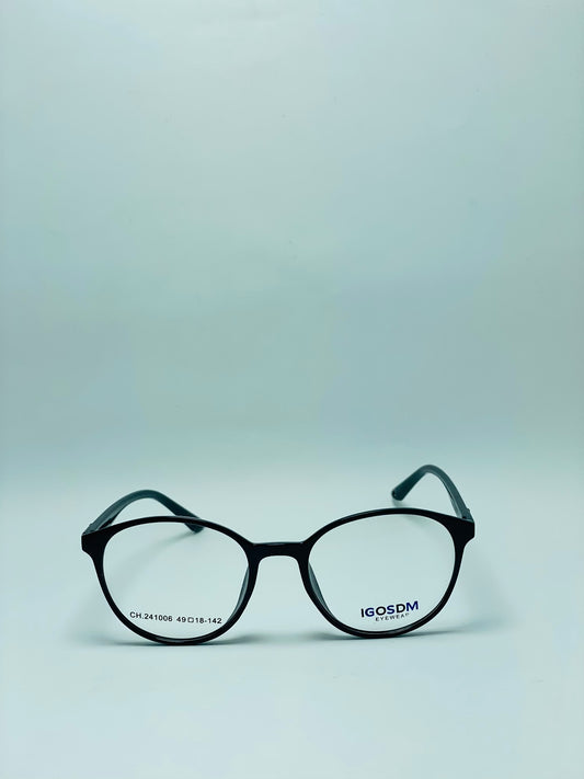 ROUNDED TR UNBREAKABLE UNISEX PLASTIC FRAME